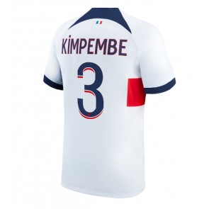 Paris Saint-Germain Presnel Kimpembe #3 Venkovní Dres 2023-24 Krátký Rukáv